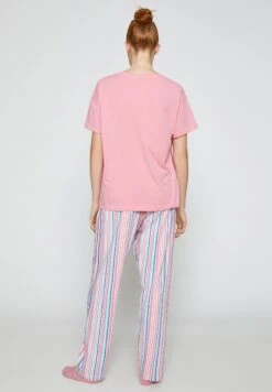 Koton Printed Set - Pijama - Pink -Tienda barata Ulla Popken 003dae01ccee40b69ca523d57a6e2a13