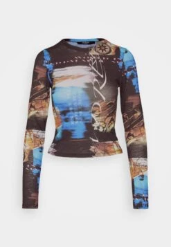 Jaded London Long Sleeve Tissue Scribble Dream Print - Camiseta De Manga Larga - Black -Tienda barata Ulla Popken 01de927e148d4f848092c8e09d4ff057