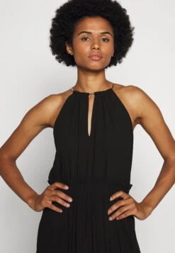 MICHAEL Michael Kors Chain Neck Midi Dress - Vestido De Cóctel - Black -Tienda barata Ulla Popken 0504c146bcc5421ba22e733477c13d5b