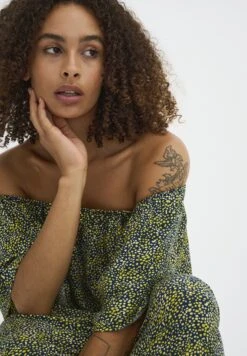 Sunny Florence - Vestido Informal - Dress Blue Dot Print -Tienda barata Ulla Popken 05330cdf8e0146fcb0fc0a32c6743481