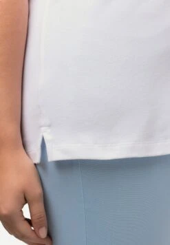 Ulla Popken Polo - Blanc Neige -Tienda barata Ulla Popken 067e1383bc8a42499b021aa63536ba54