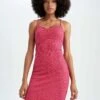 DeFacto Vestido De Tubo - Pink -Tienda barata Ulla Popken 06c820d3ac934534a3a8eb8c503fa18f