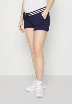 Maternity Detail Waistband Shorts - Shorts -Dark Blue -Tienda barata Ulla Popken 07bcdd4a5ddf417a9e1da433b31e92a5