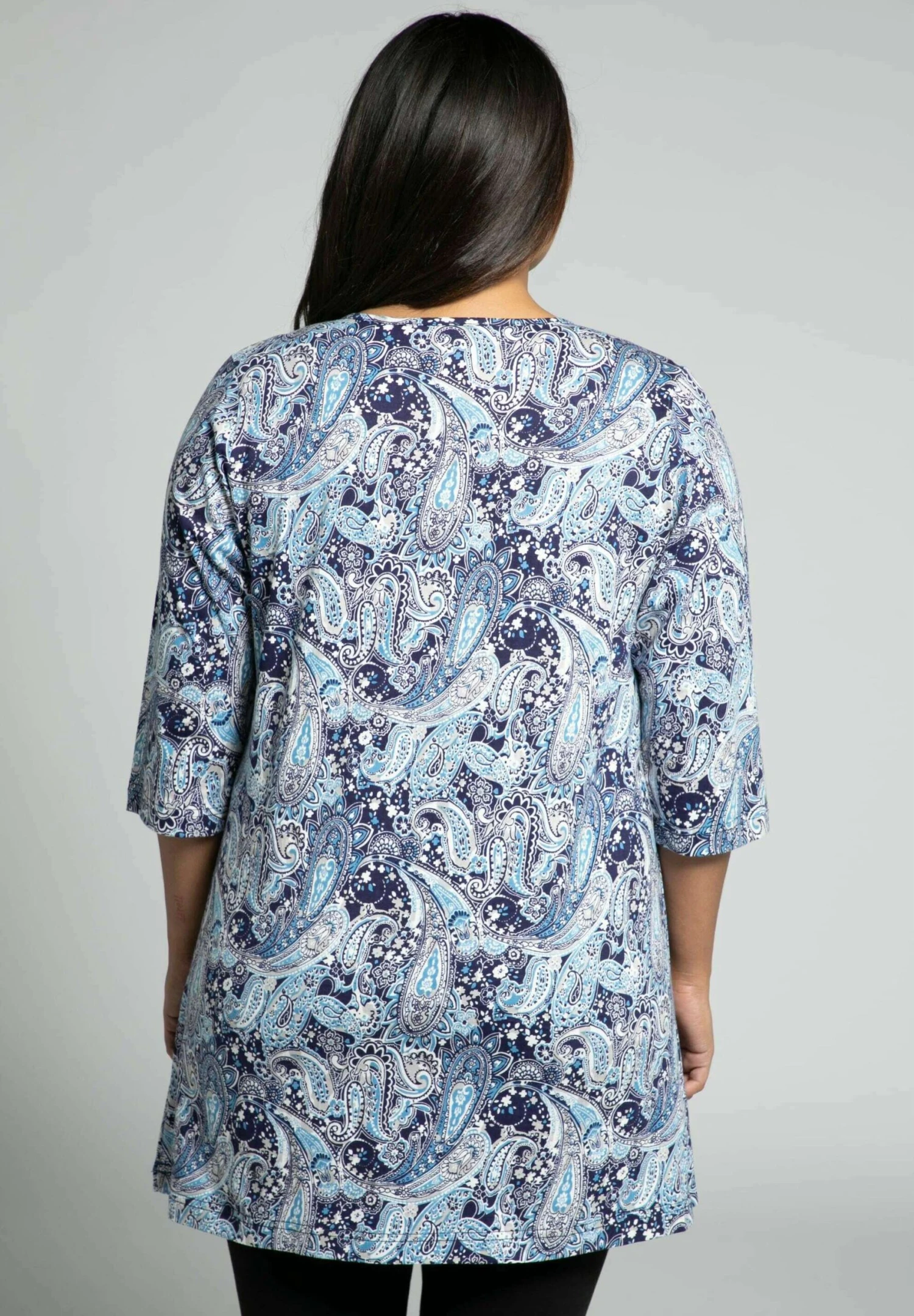 Ulla Popken Camiseta De Manga Larga - Marine 5 Ulla Popken Camiseta De Manga Larga - Marine - Imagen 3