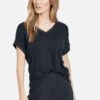Gerry Weber Kurzarm Mit Legerem Schnitt - Camiseta Básica - Navy -Tienda barata Ulla Popken 09a32e2d628d47cfa07556915d791bf5
