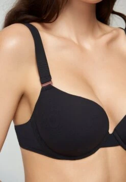 Solid Line - Top De Bikini - Black Bk -Tienda barata Ulla Popken 0cb637ec83ee453cb20e3da467ae18a4