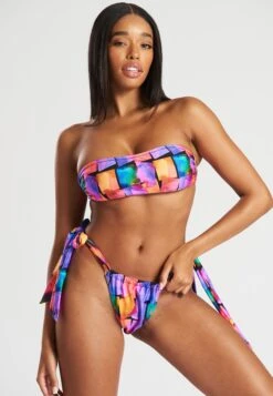 South Beach Set Abstract And Double - Bikini - Multi Coloured -Tienda barata Ulla Popken 0e2c8945922042d3a93ce75ed5ab96b2