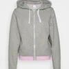 Hoodie Full Zip - Camiseta De Pijama - Grey Heather/Pale Orchid