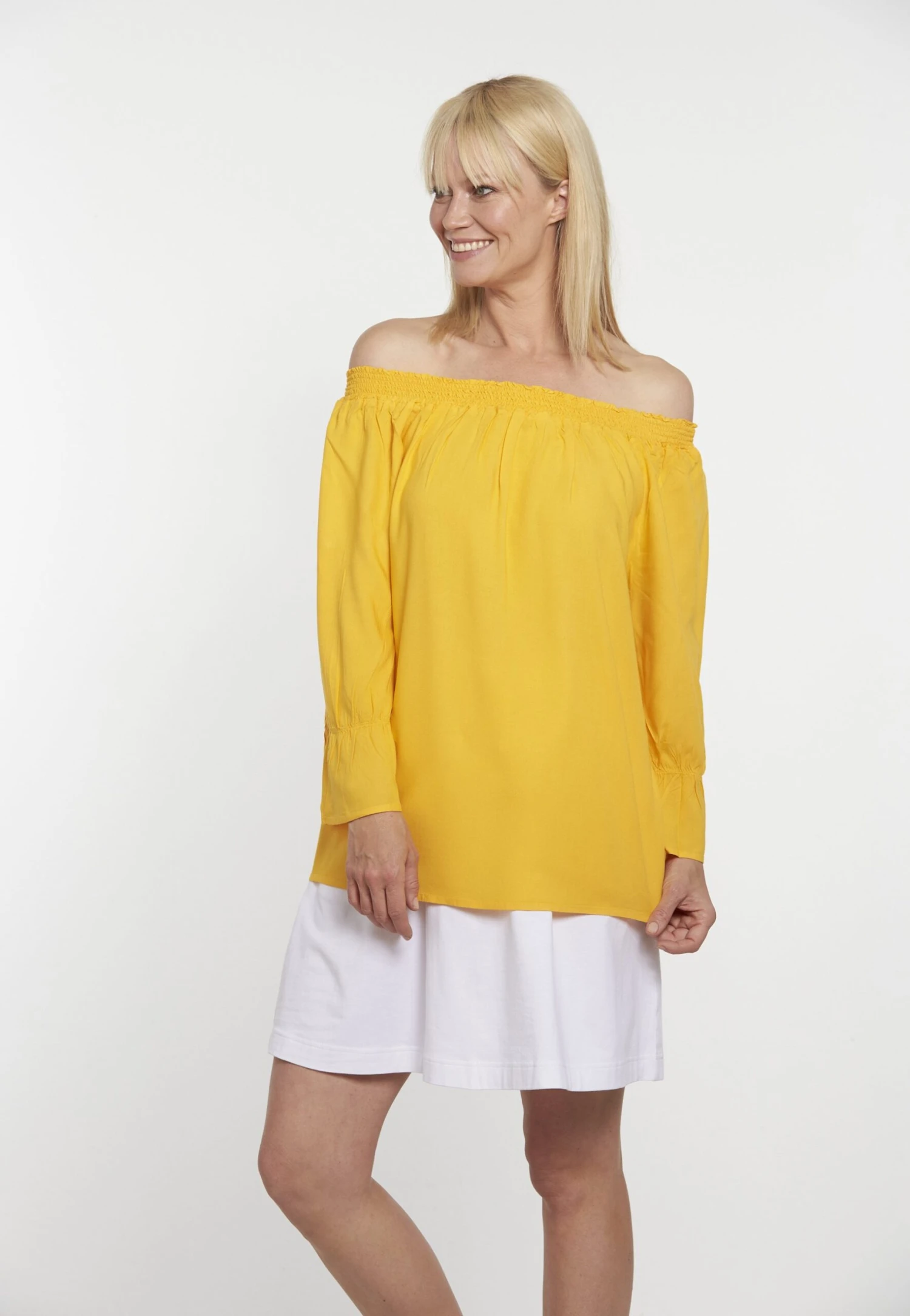 Camiseta De Manga Larga - Gelb 6 Camiseta De Manga Larga - Gelb - Imagen 4