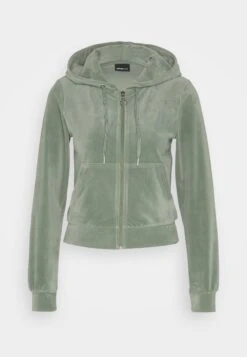 Gina Tricot Sudadera Con Cremallera - Green Bay -Tienda barata Ulla Popken 0ef19094d9294f1bbdb2c6b2fbd534ef
