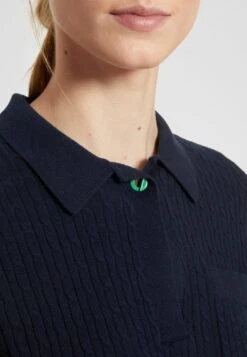 Staud Blaine - Camiseta Básica - Navy -Tienda barata Ulla Popken 0ffc8d84e9ca4632885b2a1c7047438f