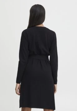 Ichi Ihkava - Vestido De Punto - Black -Tienda barata Ulla Popken 103282baf0d34d3b967aca07b35f59bc