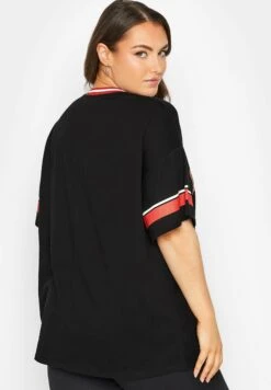 Los Angeles Varsity - Camiseta Estampada - Black -Tienda barata Ulla Popken 11420bd58d8f4049b87e5ac4c138278b