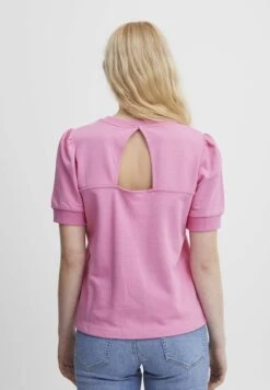 ICHI Ihyarla Sw - Camiseta Básica - Super Pink -Tienda barata Ulla Popken 12125ef3139d4be491939f96be3a1066