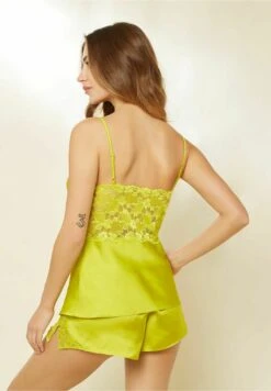 Yamamay Primula - Camiseta De Pijama - Lime -Tienda barata Ulla Popken 13e42bc6039644268160e002052cdc8e