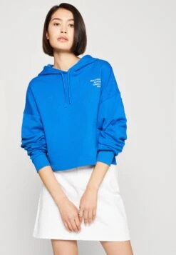 Marc O'Polo DENIM Long Sleeve W Print Drawcord In - Jersey Con Capucha - Mediterranean Blue -Tienda barata Ulla Popken 13ff39e41268415584a9cde0a5d43ffc