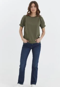 Fransa Frfxtesweat 4 - Camiseta Estampada - Hedge -Tienda barata Ulla Popken 1425bfcd900c4c41b9b4b3d0ec0d144a