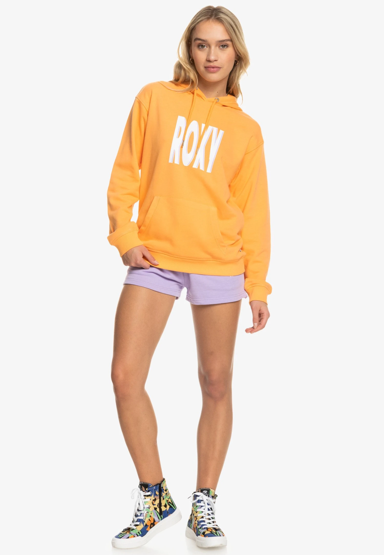 Roxy Thats Rad - Jersey Con Capucha - Mock Orange 4 Roxy Thats Rad - Jersey Con Capucha - Mock Orange - Imagen 2