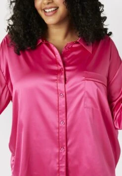 Curve Hot Long - Pijama - Bright Pink -Tienda barata Ulla Popken 15e695c8433d46d79d0aa66783e24d7b
