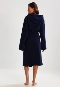 Schiesser Essential - Albornoz - Blue -Tienda barata Ulla Popken 182fb3774d1648f0bdcb8af41ecf8e6c