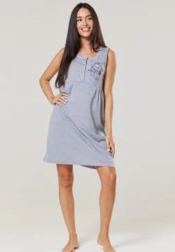 Happy Mama Maternity Hospital Set Labour & Birth - Camisón - Grey -Tienda barata Ulla Popken 1a2c8b69efc64aaa8645229514c8973e