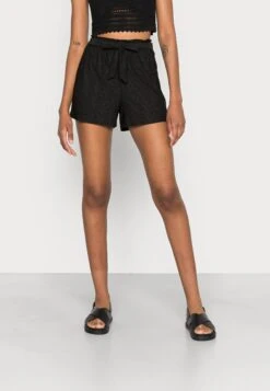 Vila Vikawa Hw Belt /Su/Ka - Shorts - Black