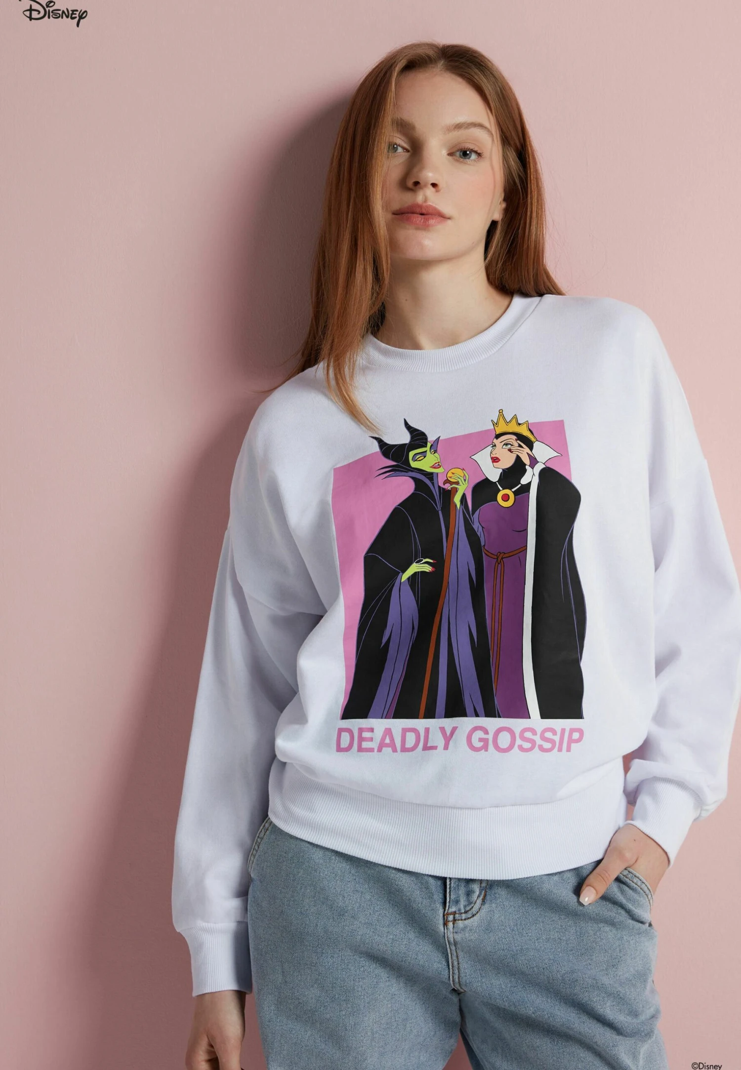 Disney | Disney Villans - Sudadera - AufdruckBianco St Deadly Gossip 6 Disney | Disney Villans - Sudadera - AufdruckBianco St Deadly Gossip - Imagen 4