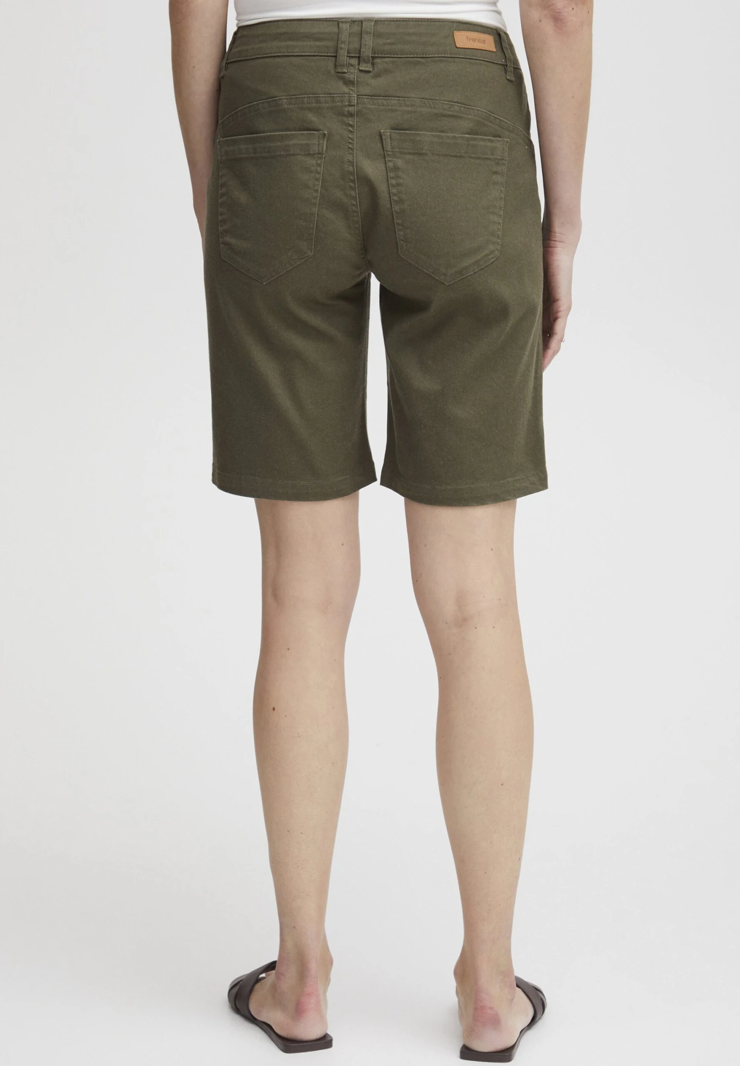 Fransa Frlomax 5 Sh - Shorts - Dusty Olive 5 Fransa Frlomax 5 Sh - Shorts - Dusty Olive - Imagen 3