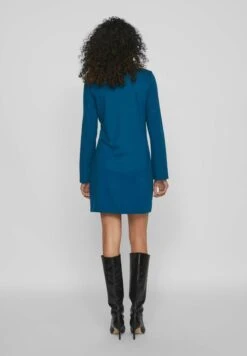 Vila Kurz Langärmeliges - Vestido Ligero - Moroccan Blue -Tienda barata Ulla Popken 1e355271f4ab45338d4125c804e77eae