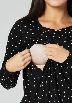 Camiseta De Manga Larga - Black White 13 Camiseta De Manga Larga - Black White -Tienda barata Ulla Popken 1e48bde13c004c538ff204166789ea37