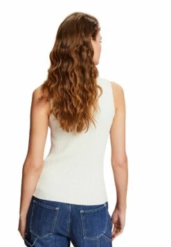 ESPRIT Top - Off White -Tienda barata Ulla Popken 1eaf39c2716a4eb4a19f5f27e777e21a