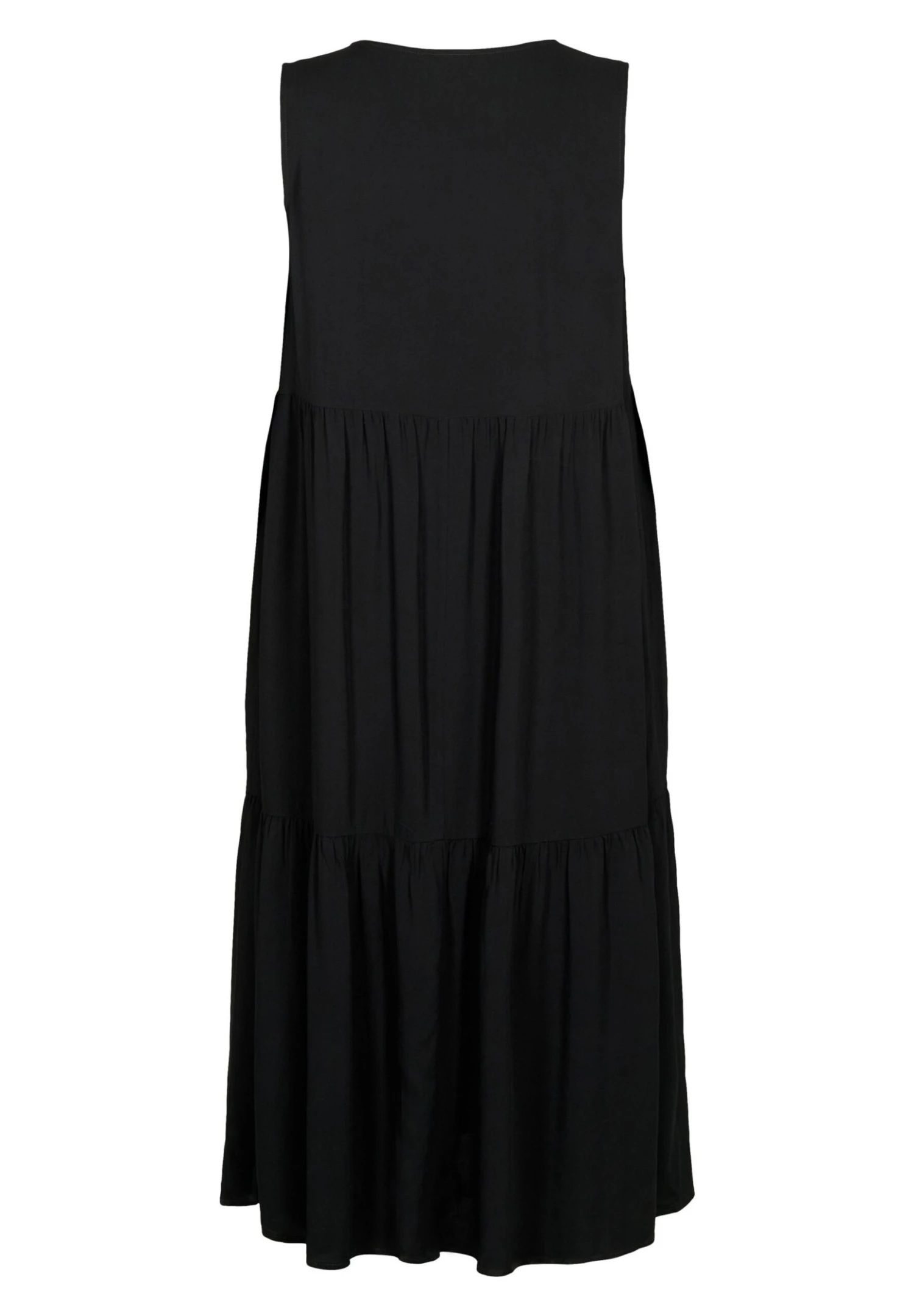 Zizzi Sleeveless - Vestido Largo - Black 7 Zizzi Sleeveless - Vestido Largo - Black - Imagen 5