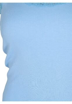 Zizzi 2-Pack With Trim - Top - Black Bel Air Blue -Tienda barata Ulla Popken 208e5699f17f45d5b38d6e228a9ca45c