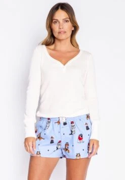 Pj Salvage Pantalón De Pijama - Hellblau