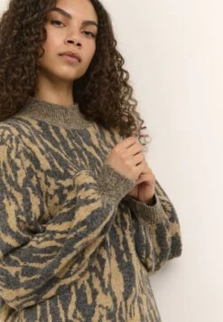 Gigikb- Vestido De Punto - Chipmunk -Tienda barata Ulla Popken 2165fbd074e74a0da1a43ad23f6b3645