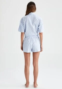 DeFacto Regular Fit - Shorts - Blue -Tienda barata Ulla Popken 21fad624b1f44457bddf02b30d96334a