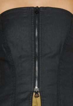 WEEKDAY Maggie Zip Corset - Top - Black 13 WEEKDAY Maggie Zip Corset - Top - Black -Tienda barata Ulla Popken 22da54c9e88948b996dbbcf63b136c71