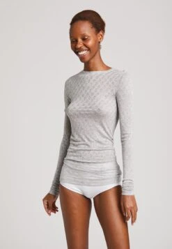 Fermi - Camiseta De Pijama - Light Grey Melange -Tienda barata Ulla Popken 238c8fb397ea490bb20b4d0b006ac0f0