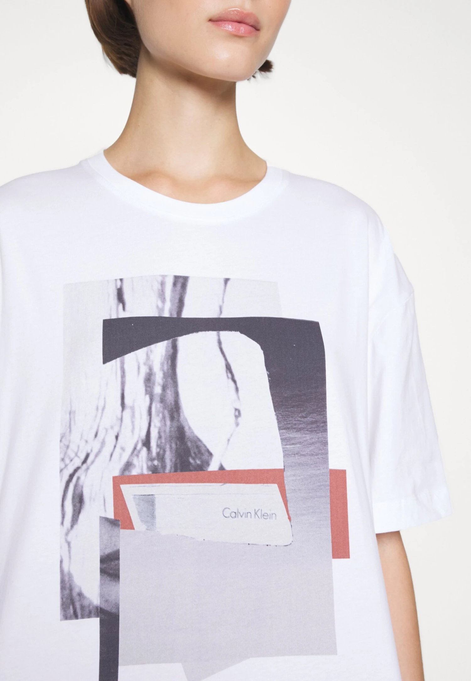 Calvin Klein Graphic - Camiseta Estampada - Bright White 8 Calvin Klein Graphic - Camiseta Estampada - Bright White - Imagen 6