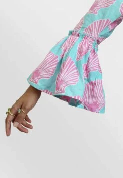 Shell Flounce- Vestido Camisero - Turquoise -Tienda barata Ulla Popken 25a3183da83c4fe08cf5fafedade5097