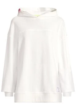 Long Seitenschlitz Leesgood - Jersey Con Capucha - Offwhite -Tienda barata Ulla Popken 25ccddd7adec4882b6576e9f925374f7