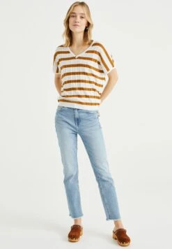 WE FASHION Met Dessin - Camiseta Estampada - White -Tienda barata Ulla Popken 2993c4f5e151477aa4dec0678b20efff