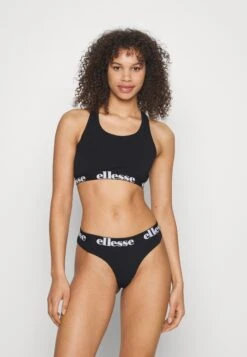 Ellesse Jamina 3 Pack - Tanga - Black/Nude -Tienda barata Ulla Popken 29eca5d5b39a4531aa0257c047dfd205