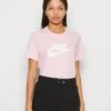 Nike Sportswear Tee - Camiseta Estampada - Med Soft Pink -Tienda barata Ulla Popken 2a82e04393e943e1a2c46c6704f8effc