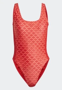 Adidas Originals Monogram 3 Stripes - Bañador - Better Scarlet Bright Red White -Tienda barata Ulla Popken 2b9788d326f949eda8b23c4b10ddfbc4