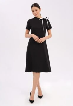 Elegant- Vestido Informal - Black