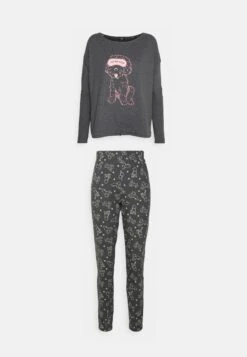 Pour Moi Cockapoo Set - Pijama - Greys -Tienda barata Ulla Popken 3349543c362e45dba41ffe6781f104c9