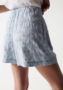 Regular - Shorts - Blau -Tienda barata Ulla Popken 336fbc7f65444fa88e8668e32e0c4a31