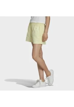Adidas Originals Tennis Luxe 3 Stripes Originals Shorts - Shorts - Haze Yellow -Tienda barata Ulla Popken 33f8df9183e442e9b249d1b8c6f9e180