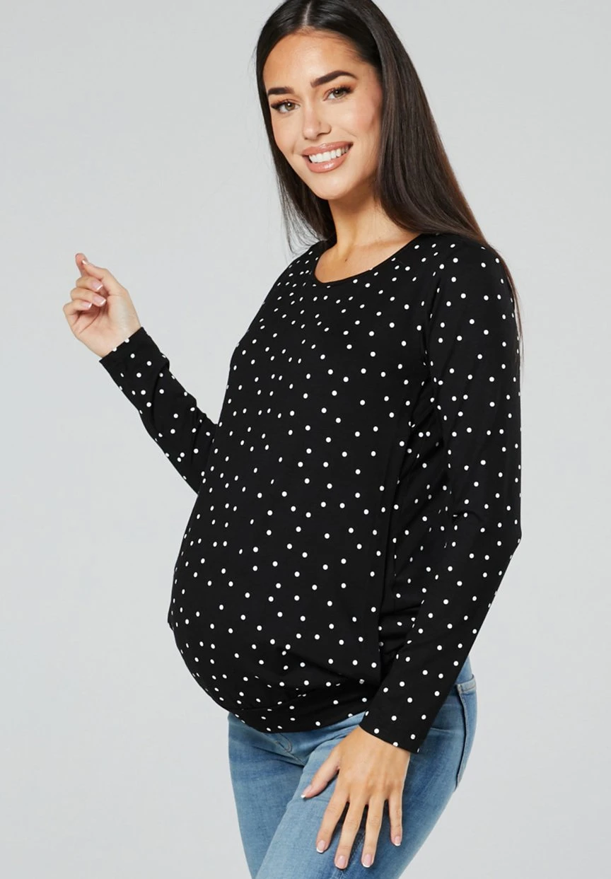 Camiseta De Manga Larga - Black White 6 Camiseta De Manga Larga - Black White - Imagen 4